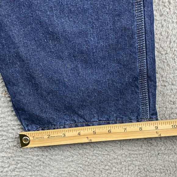 Wrangler Utility Fleece Lined Jeans Men’s 36x32 Medium Wash Workwear Rugged - Picture 6 of 12